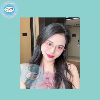 Gọng kính kim loại mã 6193